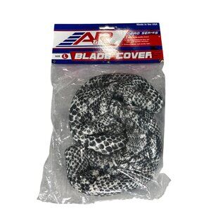 A&R Pro Series Snake Print Ice Skate Blade Covers Large